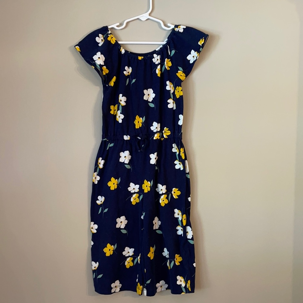 Carters girls floral size 5 romper